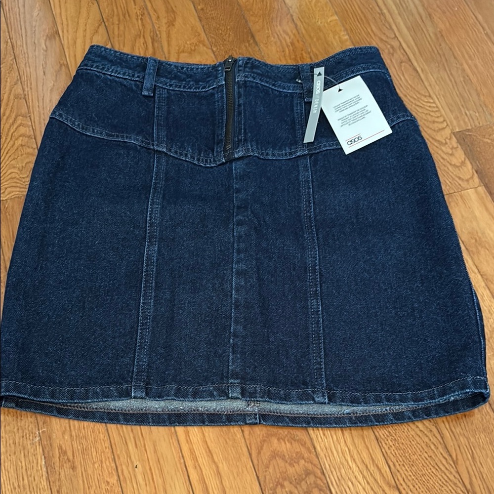 Denim Mini Skirt